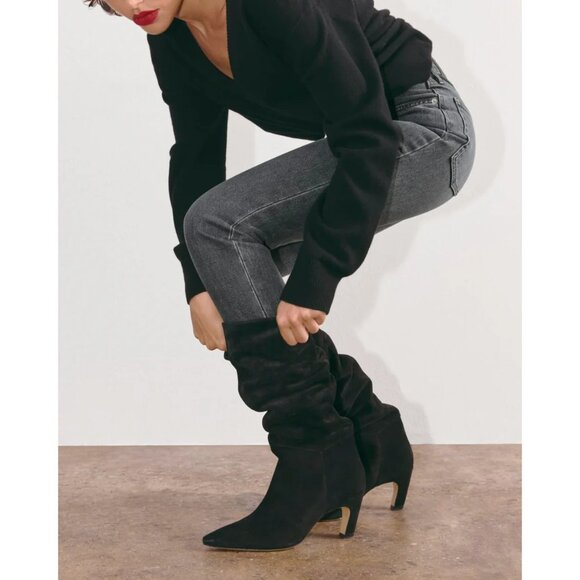 Everlane The Original Cheeky Jean In Washed Charcoal 27" - Picture 6 of 8